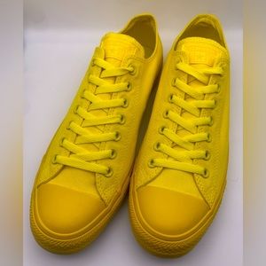 NWT Converse Chuck Taylor All-Star Lo "Monochrome Aurora Yellow" Men's 11,13